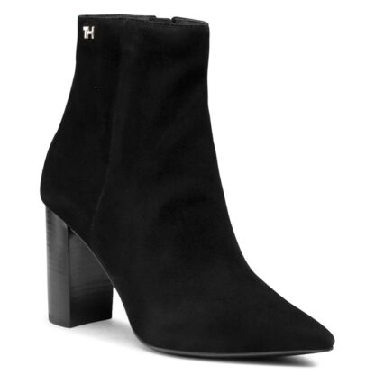 Tommy Hilfiger Bottines hautes "Suède High Heel" – Image 4