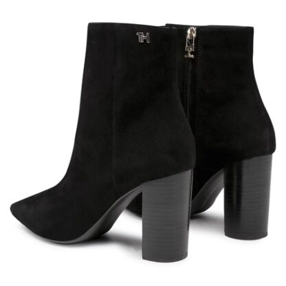 Tommy Hilfiger Bottines hautes "Suède High Heel" – Image 2