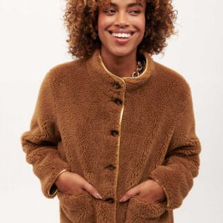 Wild veste en sherpa "Moonlight"