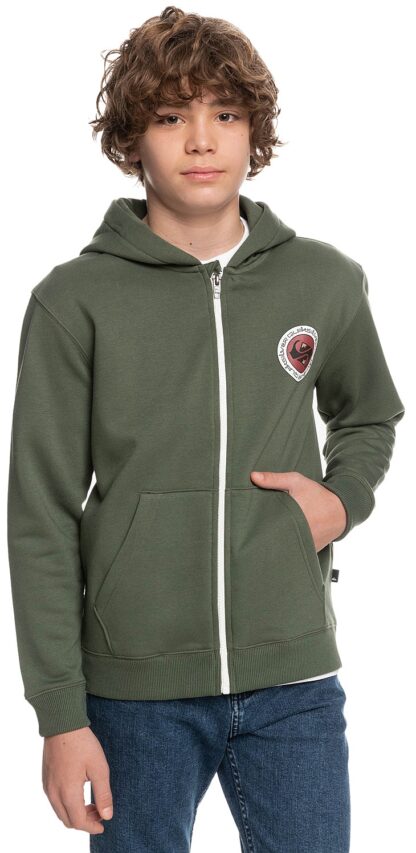 Quiksilver sweat à capuche zippé "Shadow groove" – Image 2