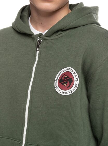 Quiksilver sweat à capuche zippé "Shadow groove" – Image 5