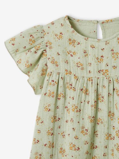 Vert Baudet robe manches "papillon" – Image 3