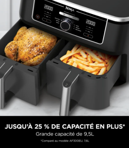 Ninja Foodi friteuse sans huile "Air Fryer Dual Zone Max" – Image 8