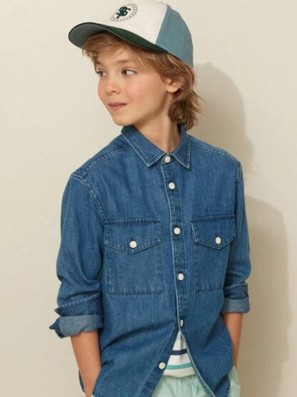 Cyrillus chemise en jean "Denim"