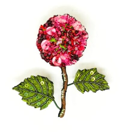 Trovelore bijou broche Fleur "French Hydrangea"