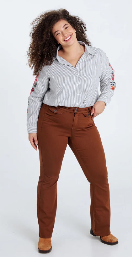 Cassis&Paprika pantalon "Flare"