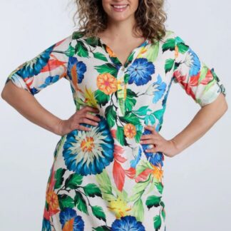 Cassis&Paprika robe tunique "Floral"