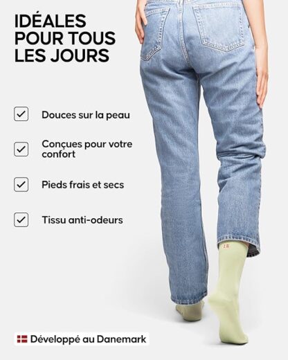 Danish Endurance chaussettes montantes "Bamboo" – Image 6