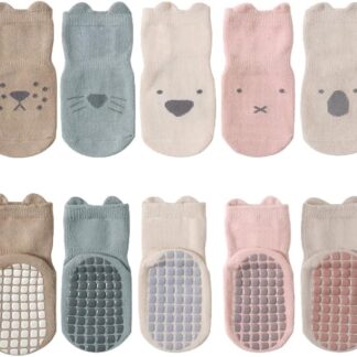 Fedmois chaussons anti-dérapants bébé "Animaux"
