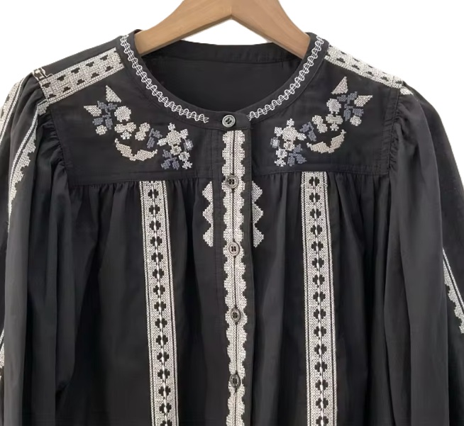 Zadig&Voltaire chemisier "Tigy Coton Kozak" – Image 3