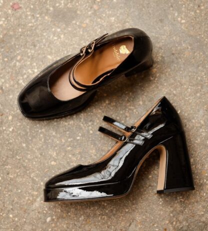 Bobbies chaussures babies à platerfome et talons hauts "Louise" – Image 4