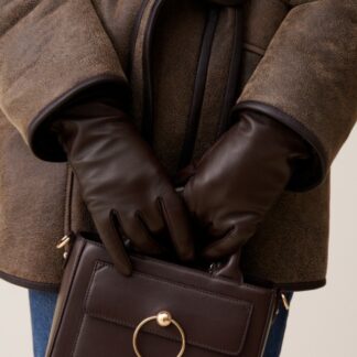 Claudie Pierlot gants en cuir