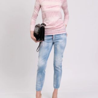 Dsquared2 pull long en maille légère