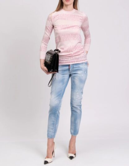 Dsquared2 pull long en maille légère