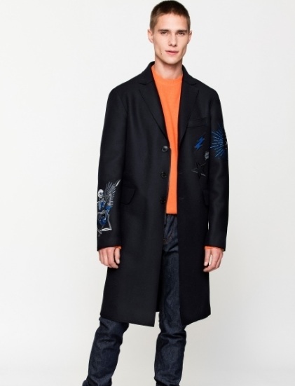 Zadig&Voltaire manteau en laine "Mark"