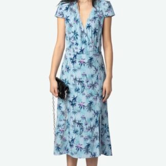 Zadig&Voltaire robe portefeuille "Rapaz"