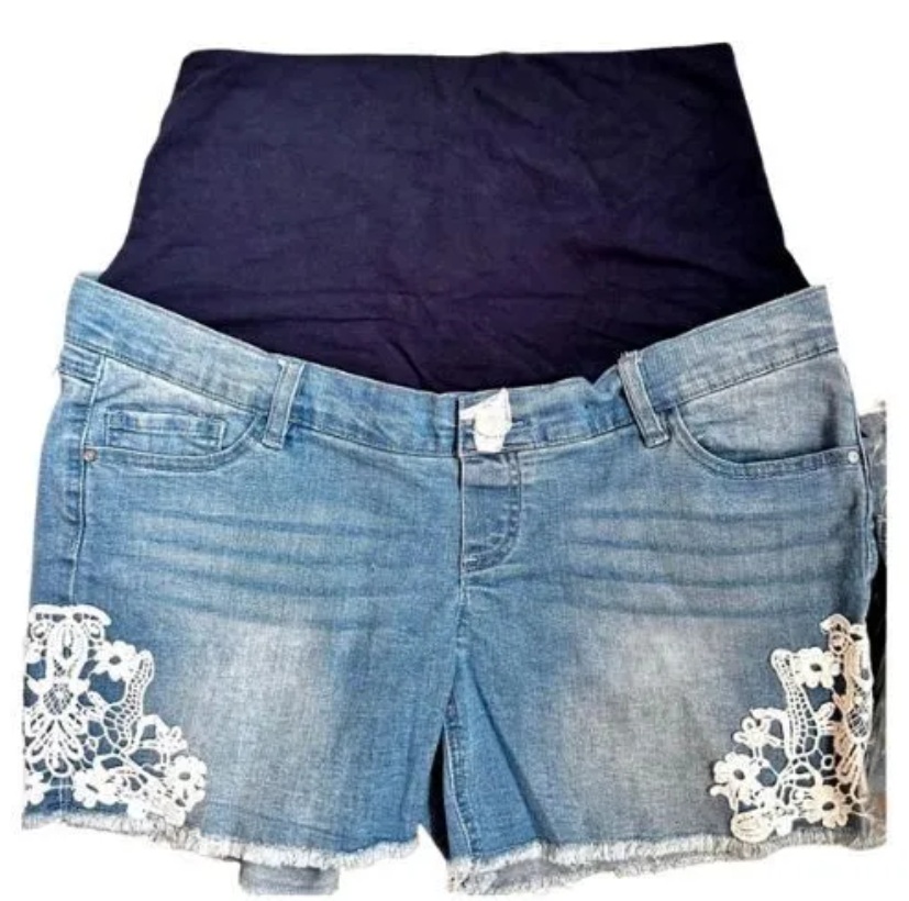 La Halle Maternité short en jean de grossesse – Image 2