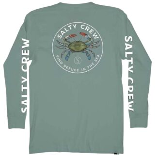Salty Crew tee-shirt manches longues "Blue Crabber"