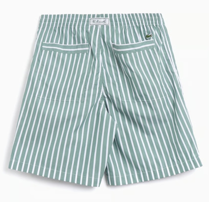 Lacoste short rayé "Relaxed Fit" – Image 3