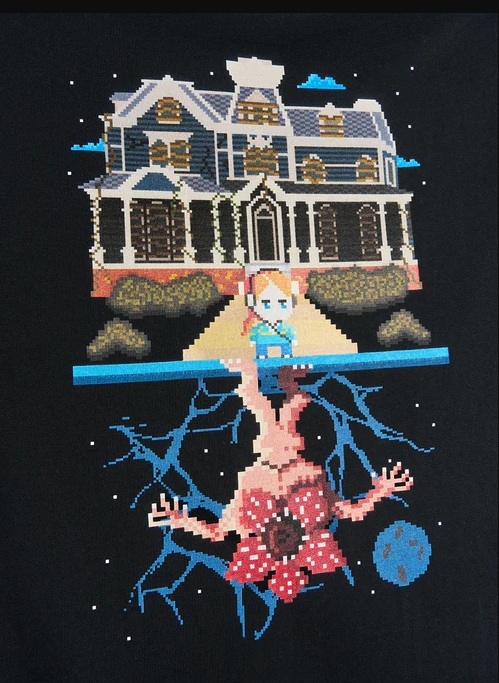 Fulllife tee-shirt Stranger Thing "Creel House" – Image 4