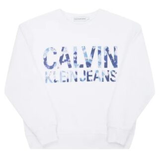 Calvin Klein sweat "Floral Logo Oversized"