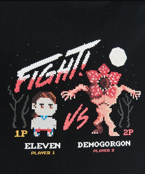 Fulllife tee-shirt Stranger Thing "Onze VS Demogorgon" – Image 3