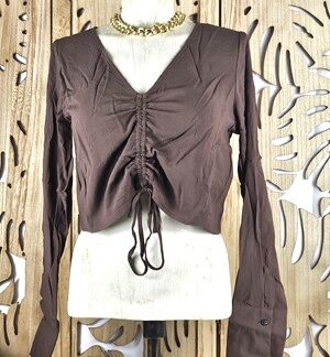 Only croc-top à manches longues "Lily Pad"