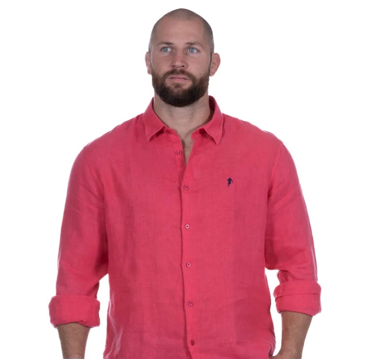 Ruckfield chemise manches longues en lin
