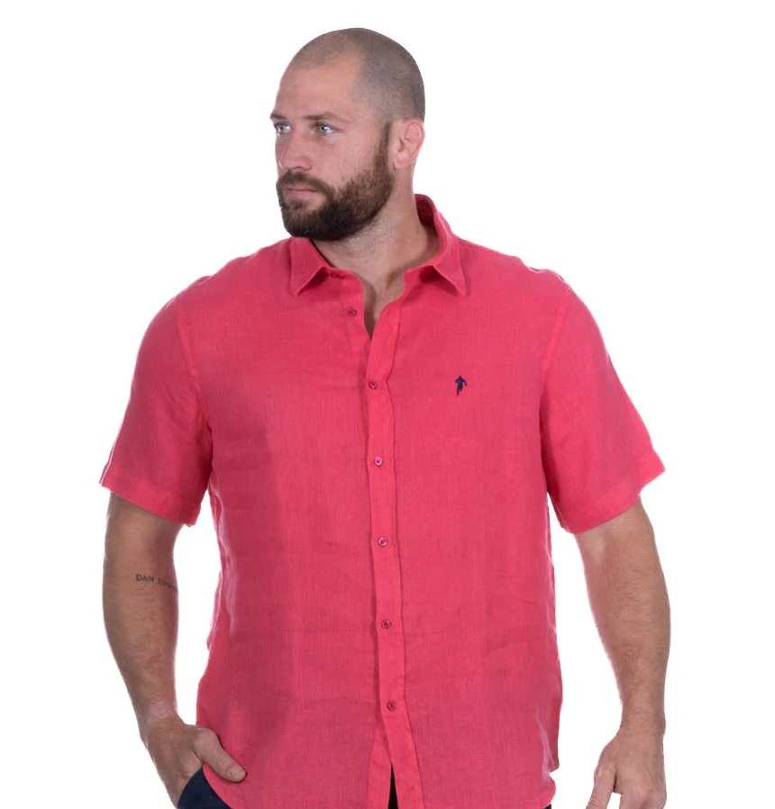 Ruckfield chemise manches courtes en lin – Image 7