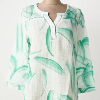 Sandwich blouse manches 3/4