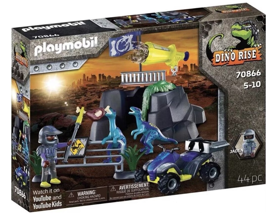 Playmobil coffret "Dino Rise Aventure du Raptor de Jaden"