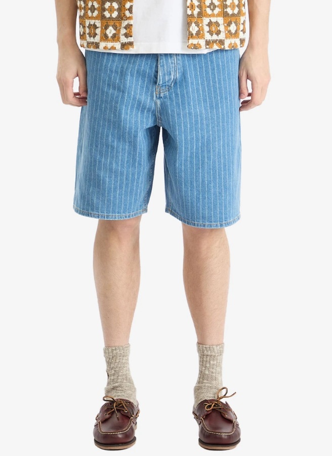 Drôle de Monsieur short baggy rayé – Image 3