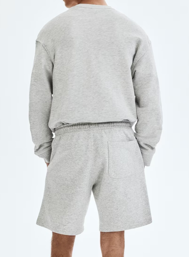 H&M short regular fit molletonné – Image 2