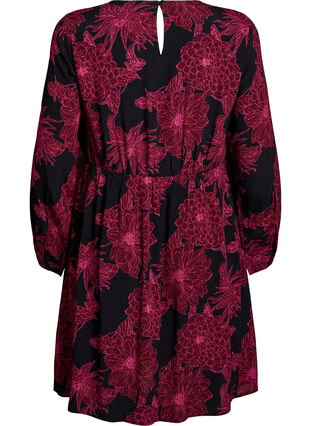 Zizzi robe en viscose et manches longues – Image 2