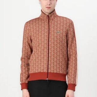 Lacoste veste de survêtement zippée "Paris Jacquard"