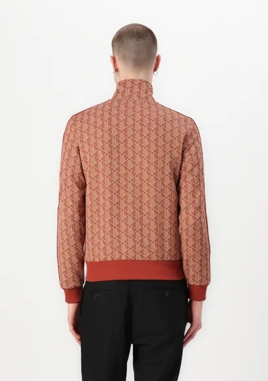 Lacoste veste de survêtement zippée "Paris Jacquard" – Image 4